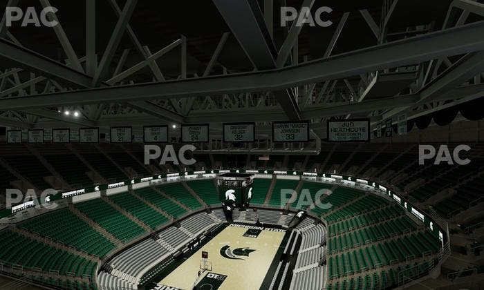 Jack Breslin Student Events Center - Section 234 Seat View
