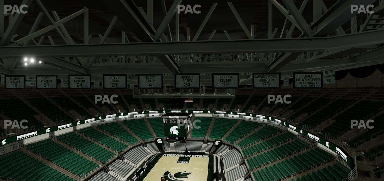 Jack Breslin Student Events Center - Section 235 Seat View