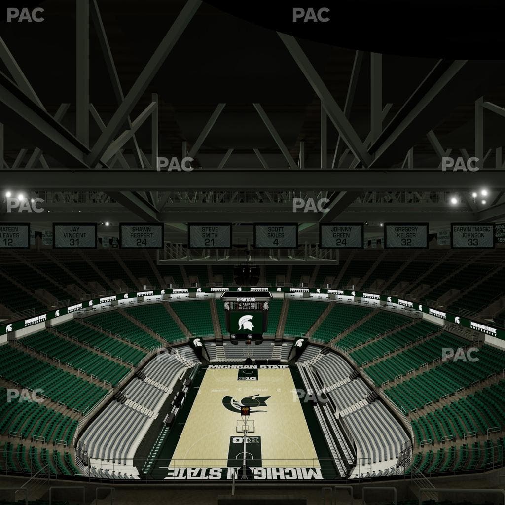Jack Breslin Student Events Center - Section 236 Seat View