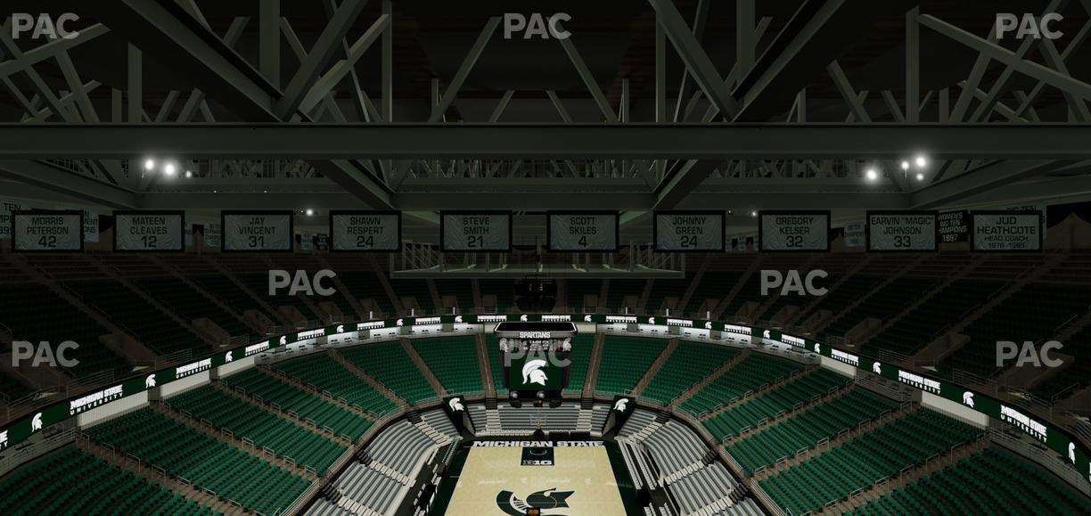 Jack Breslin Student Events Center - Section 236 Seat View