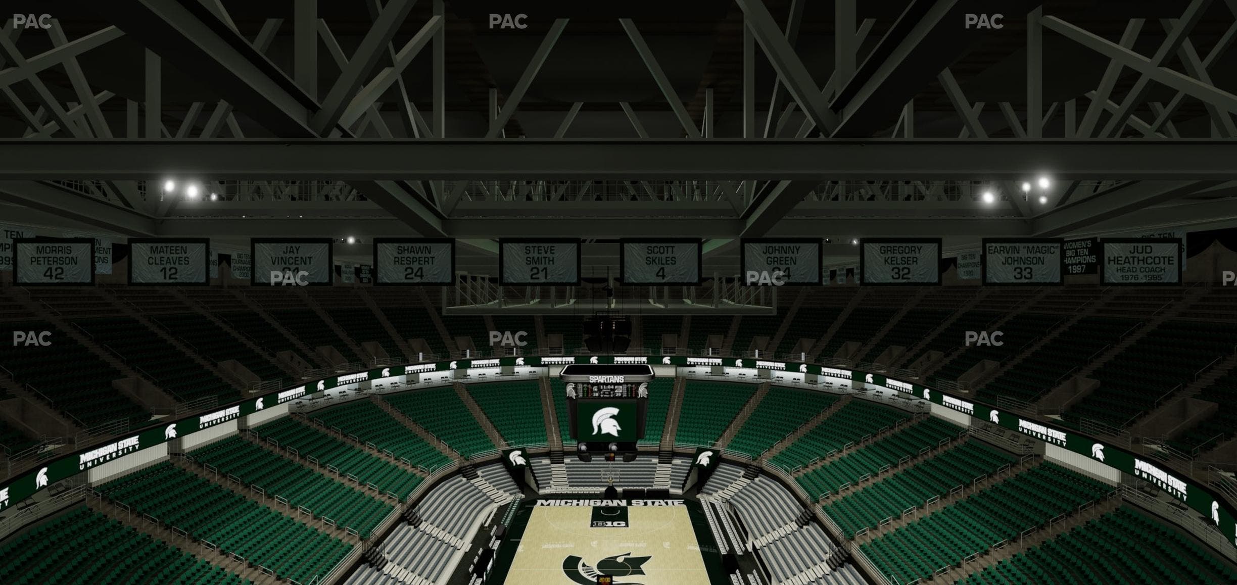 Jack Breslin Student Events Center - Section 236 Seat View