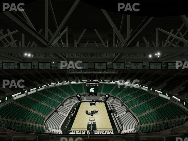 Jack Breslin Student Events Center - Section 236 Seat View