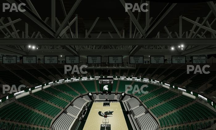 Jack Breslin Student Events Center - Section 236 Seat View