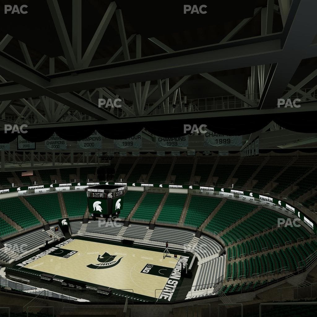 Jack Breslin Student Events Center - Section Bleachers 206 Seat View