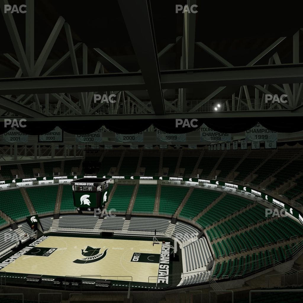Jack Breslin Student Events Center - Section Bleachers 207 Seat View