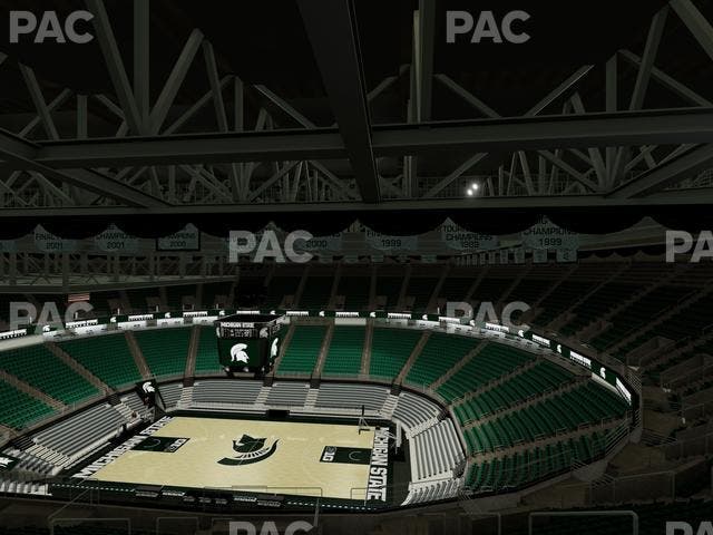 Jack Breslin Student Events Center - Section Bleachers 207 Seat View