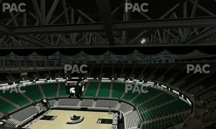 Jack Breslin Student Events Center - Section Bleachers 207 Seat View