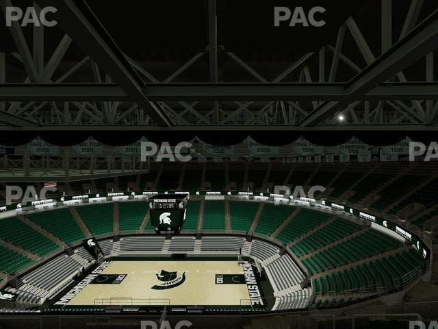 Jack Breslin Student Events Center - Section Bleachers 208 Seat View