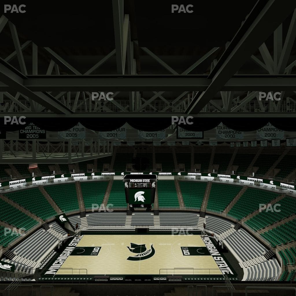 Jack Breslin Student Events Center - Section Bleachers 209 Seat View