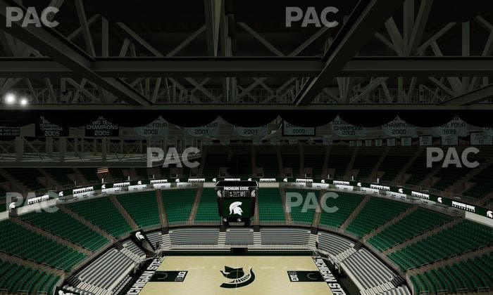 Jack Breslin Student Events Center - Section Bleachers 209 Seat View