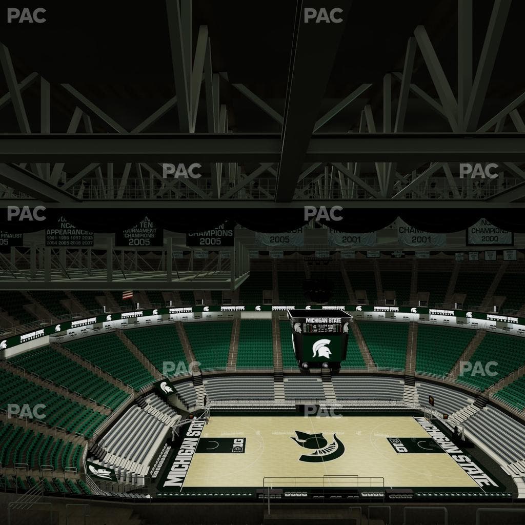 Jack Breslin Student Events Center - Section Bleachers 210 Seat View