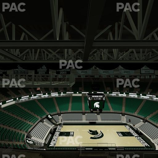 Jack Breslin Student Events Center - Section Bleachers 210 Seat View