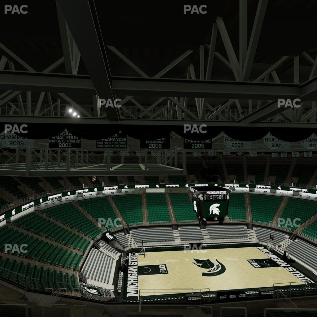 Jack Breslin Student Events Center - Section Bleachers 211 Seat View