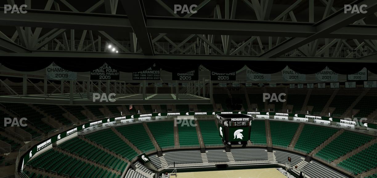 Jack Breslin Student Events Center - Section Bleachers 211 Seat View