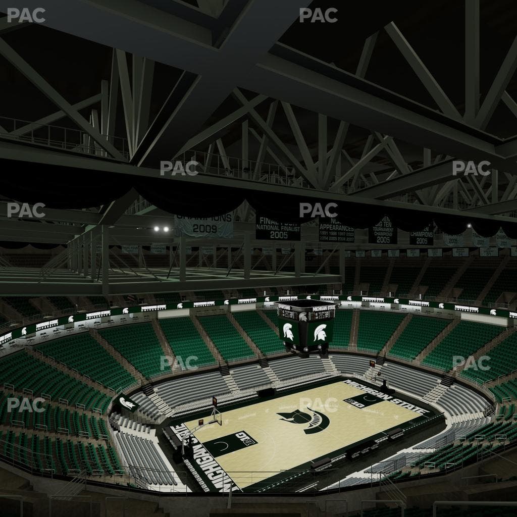 Jack Breslin Student Events Center - Section Bleachers 213 Seat View
