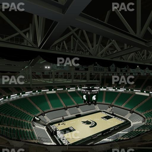 Jack Breslin Student Events Center - Section Bleachers 213 Seat View