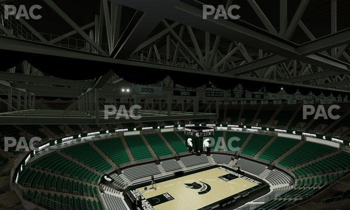 Jack Breslin Student Events Center - Section Bleachers 213 Seat View