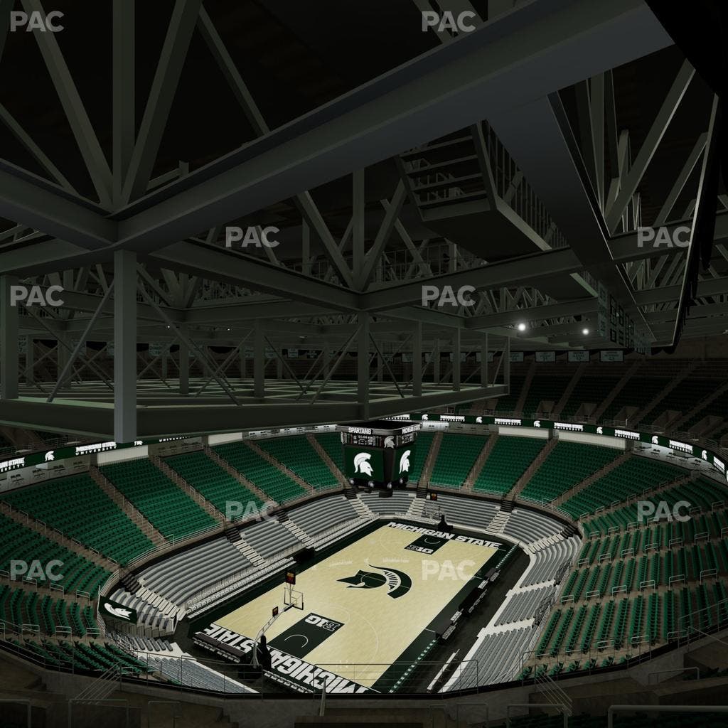 Jack Breslin Student Events Center - Section Bleachers 215 Seat View