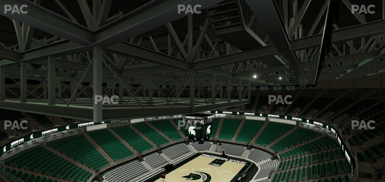 Jack Breslin Student Events Center - Section Bleachers 215 Seat View
