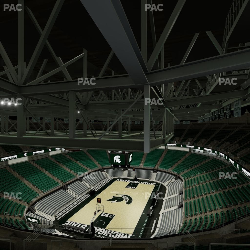 Jack Breslin Student Events Center - Section Bleachers 216 Seat View
