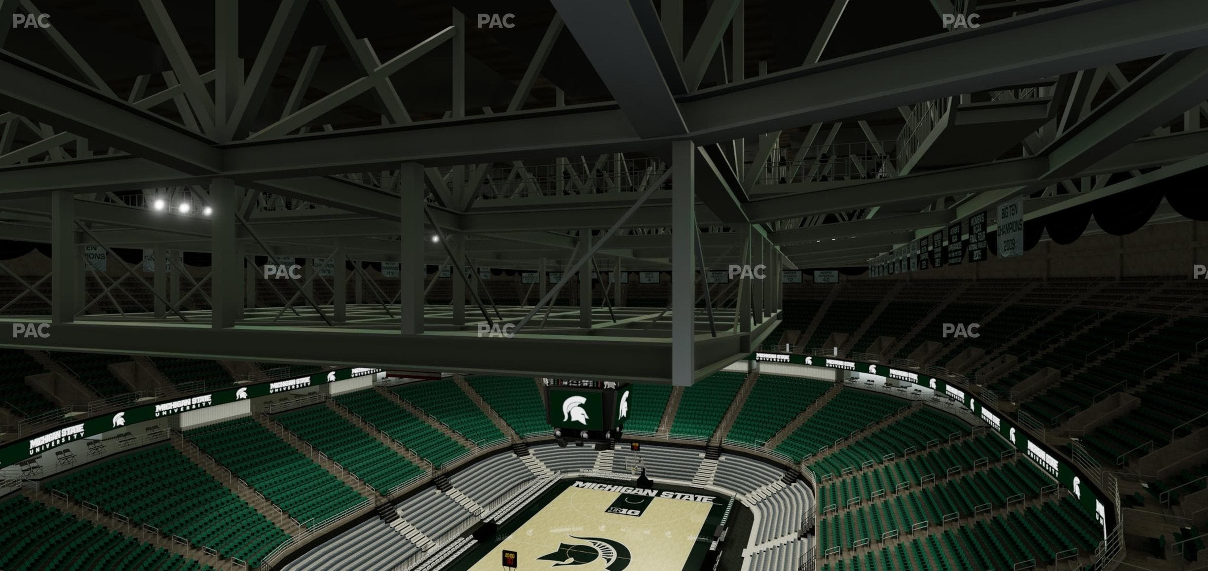Jack Breslin Student Events Center - Section Bleachers 216 Seat View