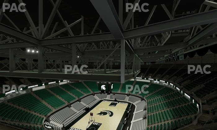 Jack Breslin Student Events Center - Section Bleachers 216 Seat View