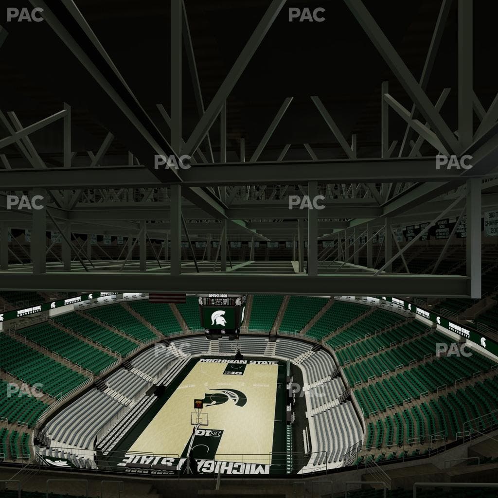 Jack Breslin Student Events Center - Section Bleachers 217 Seat View