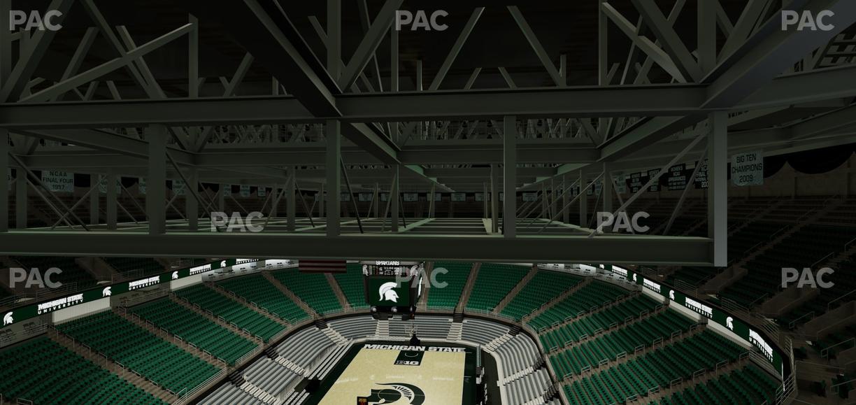 Jack Breslin Student Events Center - Section Bleachers 217 Seat View