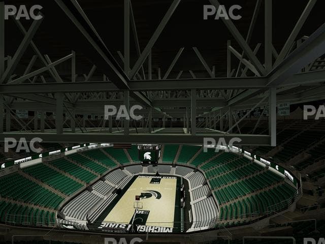 Jack Breslin Student Events Center - Section Bleachers 217 Seat View