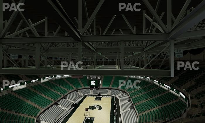 Jack Breslin Student Events Center - Section Bleachers 217 Seat View