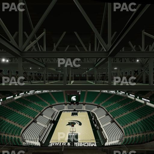 Jack Breslin Student Events Center - Section Bleachers 218 Seat View