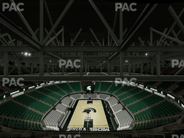 Jack Breslin Student Events Center - Section Bleachers 218 Seat View