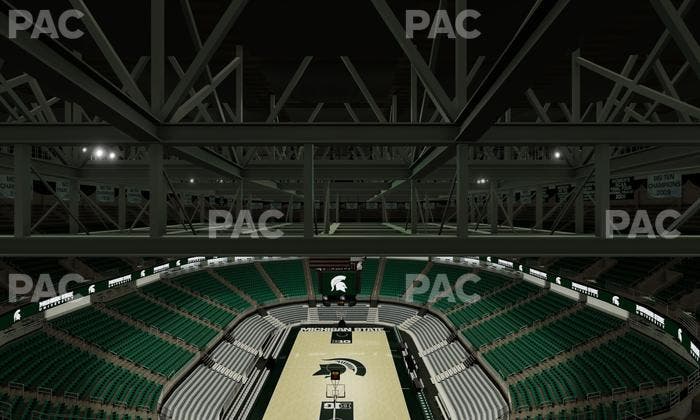 Jack Breslin Student Events Center - Section Bleachers 218 Seat View