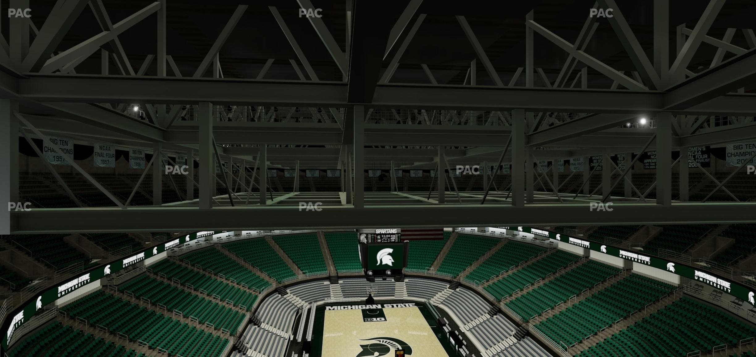 Jack Breslin Student Events Center - Section Bleachers 219 Seat View