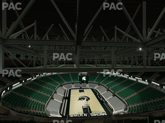 Jack Breslin Student Events Center - Section Bleachers 219 Seat View