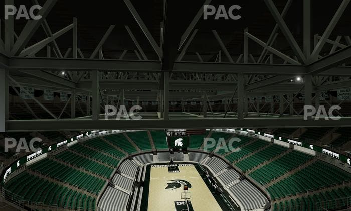 Jack Breslin Student Events Center - Section Bleachers 219 Seat View