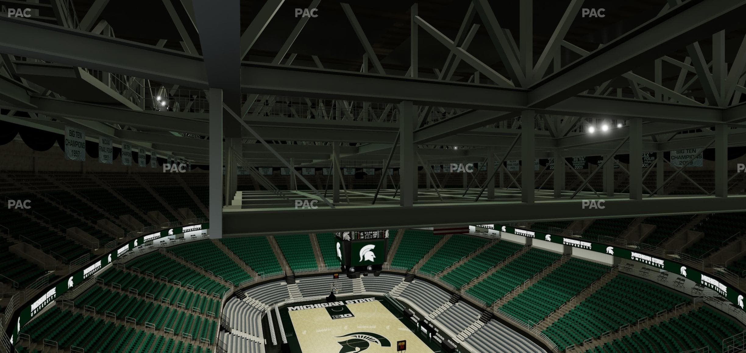 Jack Breslin Student Events Center - Section Bleachers 220 Seat View