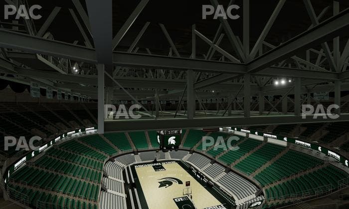 Jack Breslin Student Events Center - Section Bleachers 220 Seat View