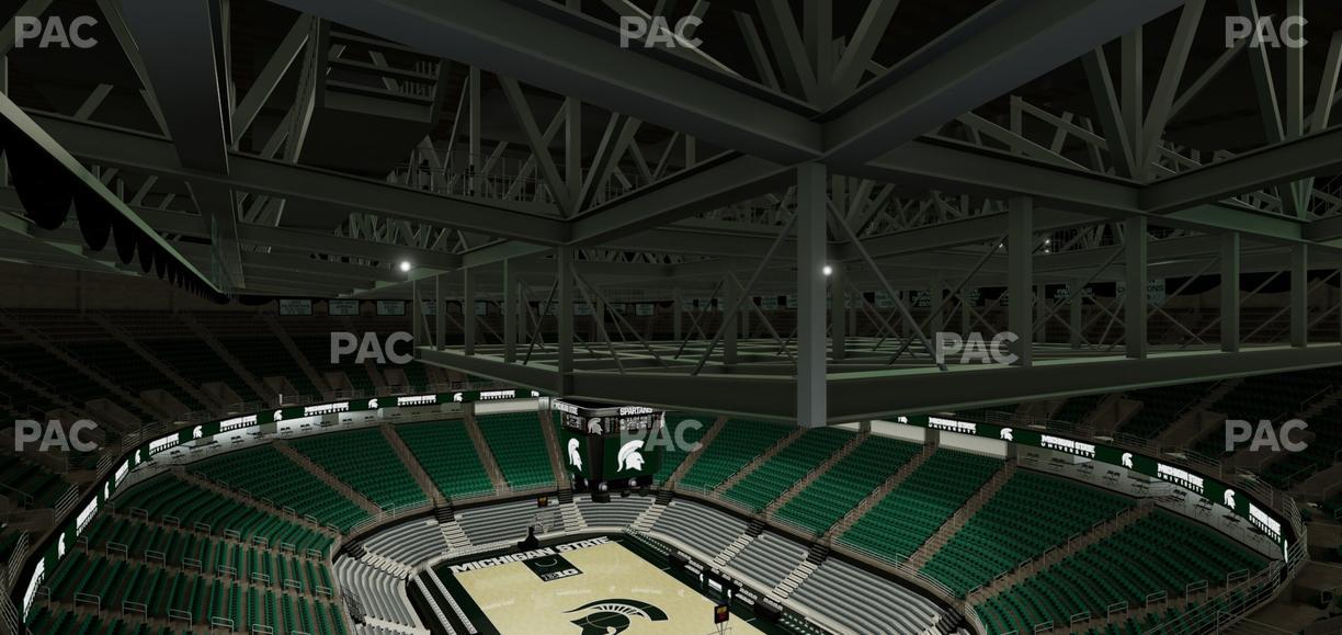 Jack Breslin Student Events Center - Section Bleachers 221 Seat View