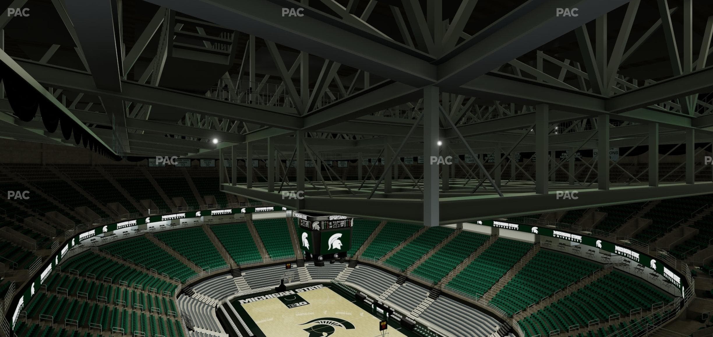 Jack Breslin Student Events Center - Section Bleachers 221 Seat View
