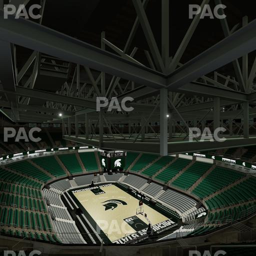 Jack Breslin Student Events Center - Section Bleachers 221 Seat View