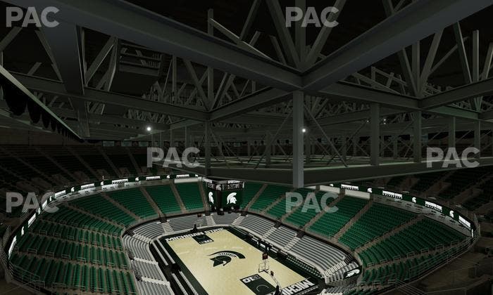 Jack Breslin Student Events Center - Section Bleachers 221 Seat View