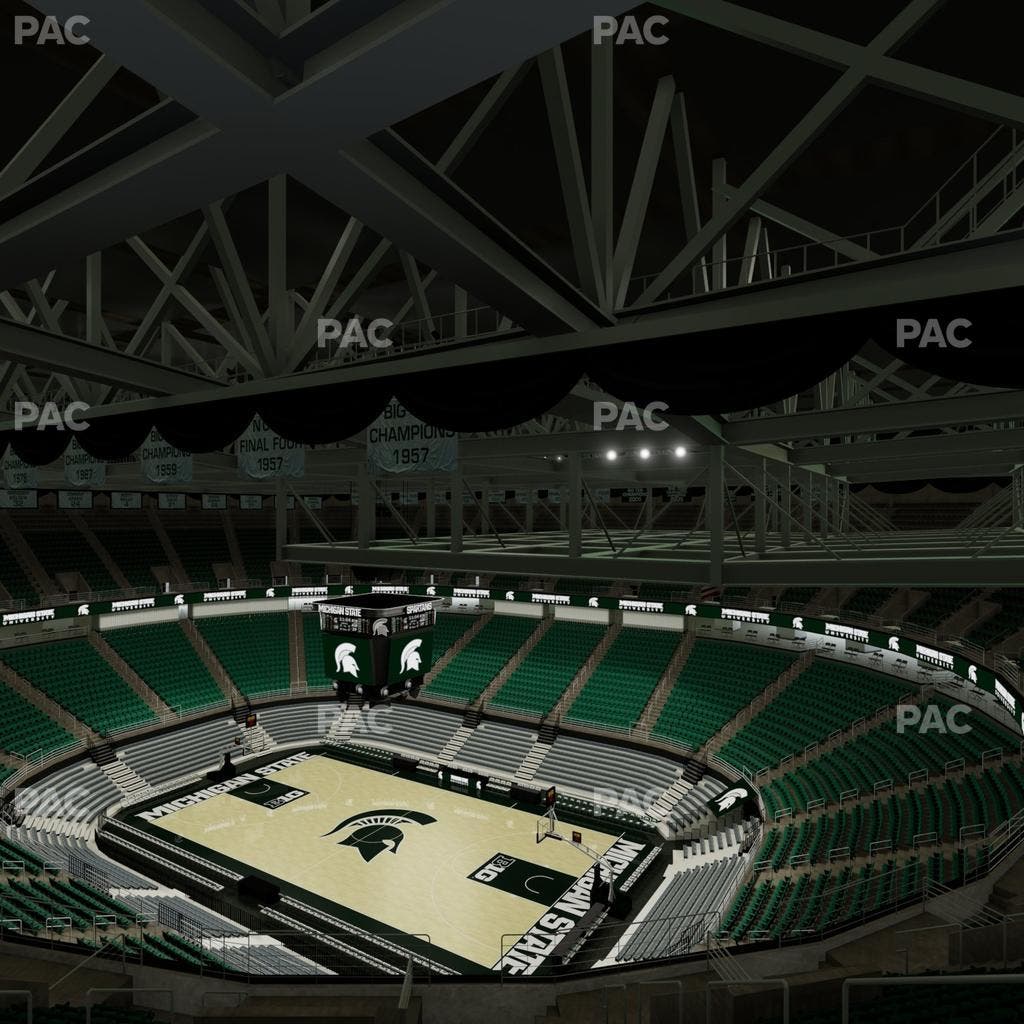 Jack Breslin Student Events Center - Section Bleachers 223 Seat View