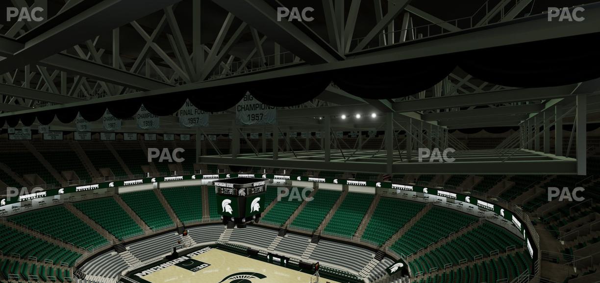 Jack Breslin Student Events Center - Section Bleachers 223 Seat View