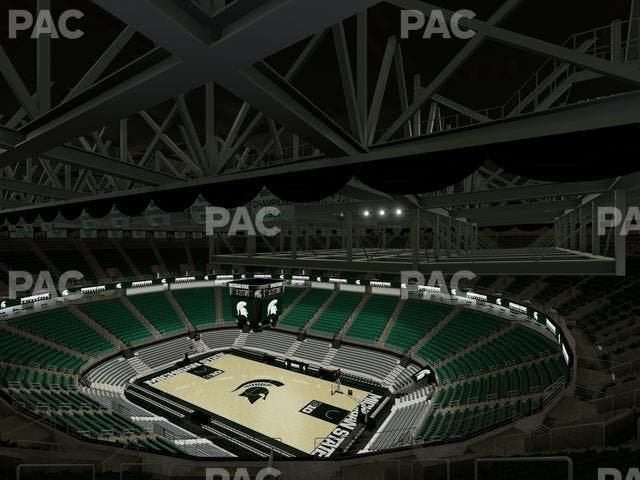 Jack Breslin Student Events Center - Section Bleachers 223 Seat View