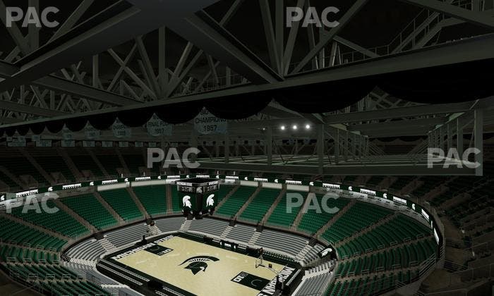 Jack Breslin Student Events Center - Section Bleachers 223 Seat View