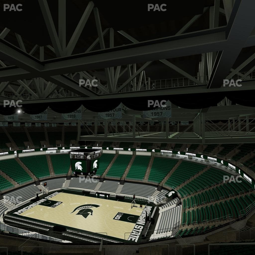 Jack Breslin Student Events Center - Section Bleachers 224 Seat View