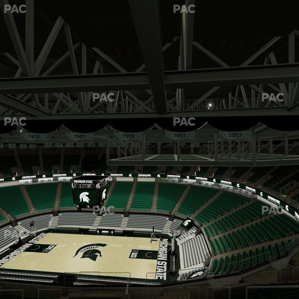 Jack Breslin Student Events Center - Section Bleachers 225 Seat View