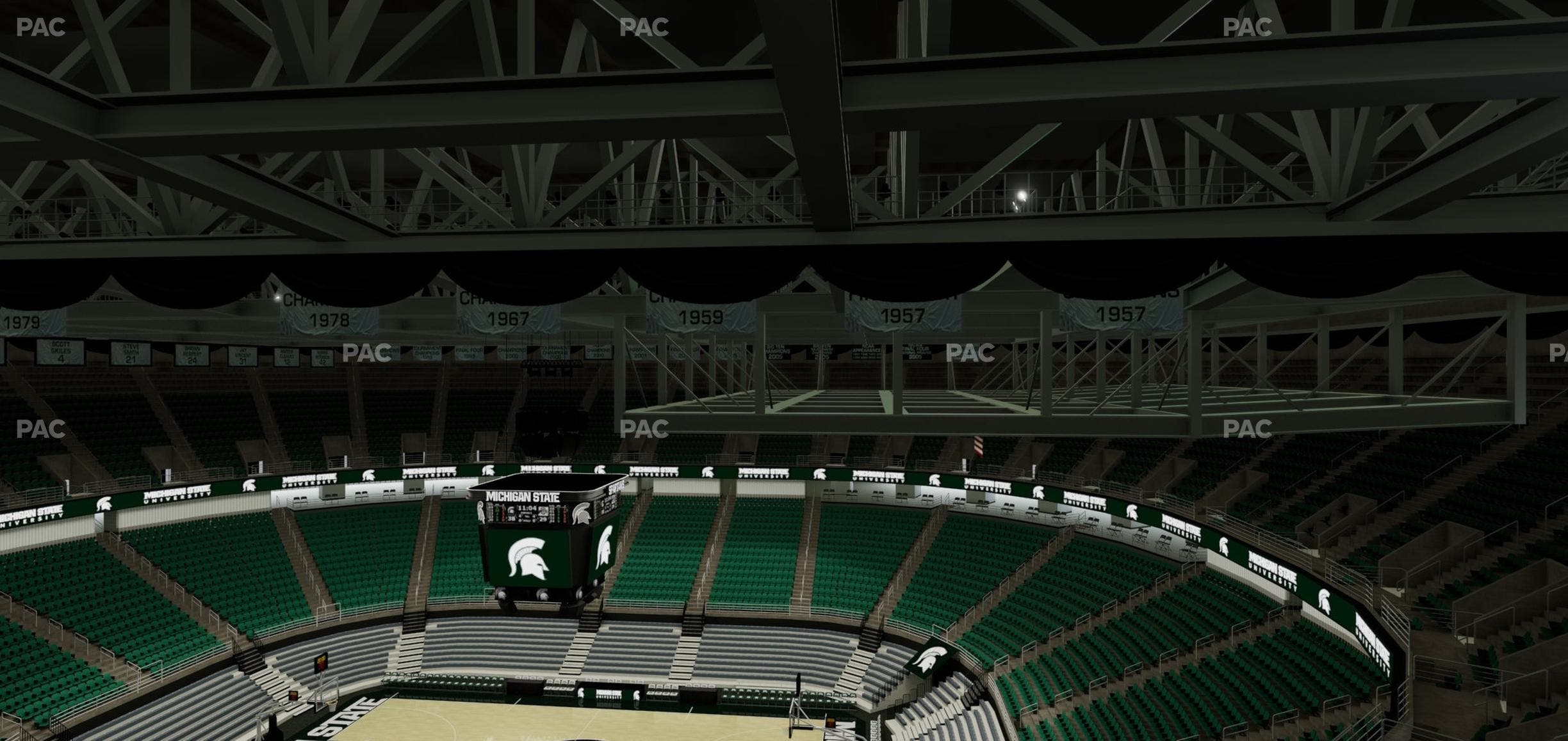 Jack Breslin Student Events Center - Section Bleachers 225 Seat View
