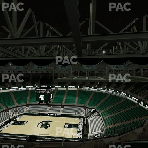 Jack Breslin Student Events Center - Section Bleachers 225 Seat View